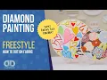 How to Dot designs on to FABRIC with DIAMOND DOTZ Freestyle