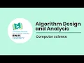 Algorithm Design and Analysis - Mathematical Induction