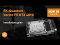 Download Lagu Installing the EK-Quantum Vector² FE RTX 4090 Water Blocks and ABP Set | EK HOW TO