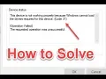 Fix Network Adapter Code 31 error Device is not working properly