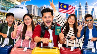 আমরা এখন মালয়েশিয়ায়! 😱🇲🇾✈️ | Dhaka to Malaysia | Rakib Hossain