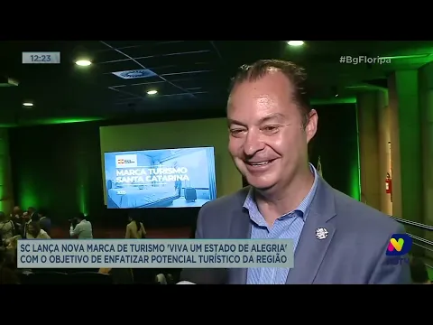 SC lança marca de turismo 'Viva um estado de alegria' com o intuito de enfatizar o turismo na região