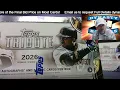 HUGE CASE 2026 Topps Tribute MLB Baseball 4 Box Case Break