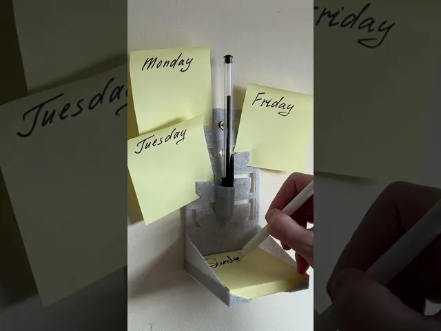 Sticky Note Holders - All Versions - by 3DWithUs video thumbnail