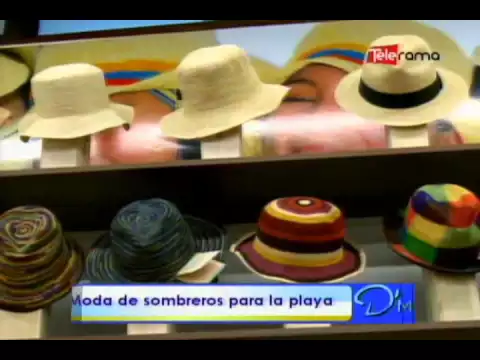 Moda de sombreros para la playa