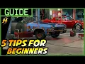 TOP 5 Tips For Beginner - Car Mechanic Simulator 2018