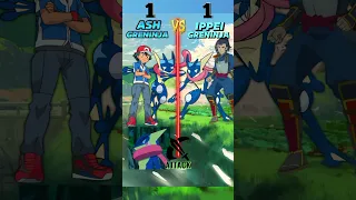 Ash Greninja Vs Ippei Greninja PokeUltra D