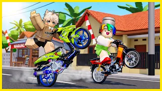DUNDUN & LEMON BISA GAYA WHEELIE NAIK MOTOR DI ROBLOX! KEREN BANGET!