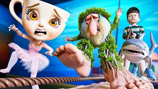 لعبة الحبار 3 ضد باليرينا كابوشينا كرتون البراين روت Italian Brainrot Animation 