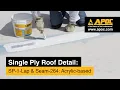 SP 1 Lap Seam Repair with APOC Incredible Tape