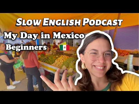Inglês lento Podcast | A day in my life! 🎧 A2 Prática de Listening
