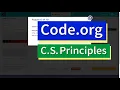 Code org Lesson 8 5 Color Images Tutorial with Answers Unit 1 CS Principles