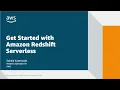 Amazon Redshift Serverless Demo Amazon Web Services