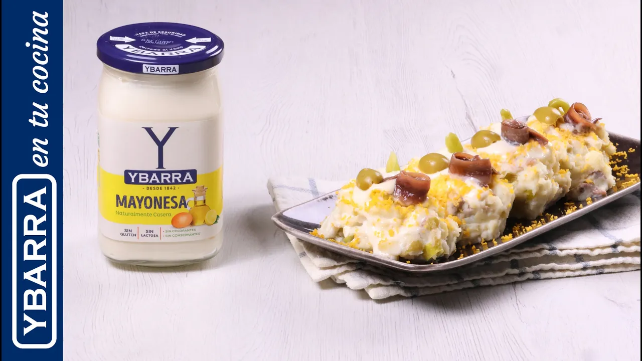 Recetas de Cocina Ybarra — Ybarra — Ensaladilla Gilda Recipe (YouTube video ad)