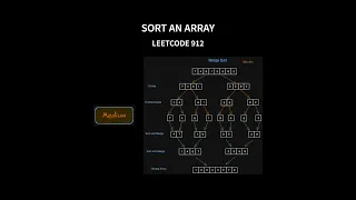 Sort an Array - Leetcode 912