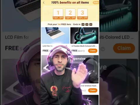 اشتري ببلاش من #temu   🤯