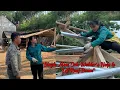 Download Lagu Wooden Stilt House Project: Single Mom and Welder Completed the Main Beams