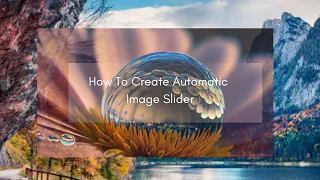 How to Create Image Slider in HTML CSS JS - Step by Step JavaScript Projects