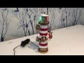Mr Christmas Mickey Mouse Holiday Lighthouse Tree Topper 1996