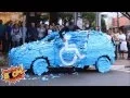 FUNNY PRANK CAR FULL OF POST-IT