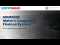Sunshine Registration