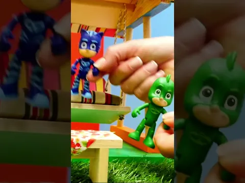 Pijamaskeliler gözleme yemeye geldi! #çocukvideoları #pjmasks