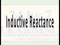 Inductive Reactance I Alternating Currents I Grade 12 I Physics I 24by7learning com
