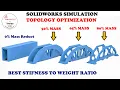 Solidworks Simulation Topology Optimization Generative Design