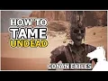 How to tame UNDEAD CONAN EXILES