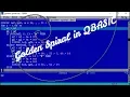 Drawing Golden Spiral in QBASIC
