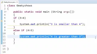 38 Else if Statement in Java Programming Hindi
