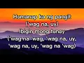 Humanap ka ng panget - Andrew E (lyrics)