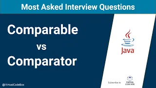 Java 8 Q A Comparable vs Comparator Core Java Interview Question