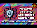CH1 2 The OSI Security Architecture Network Security Essentials CMPS 485