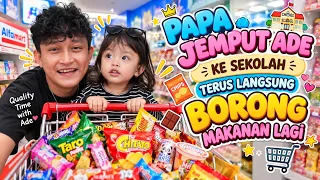 BORONG MAKANAN SAMBIL BAGI-BAGI SLIME GRATIS