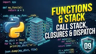Python Masterclass Ep 9 How Python Call Stack Works inspect Closures First-Class Functions
