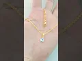 kalung liontin desi mata zircon silver 925