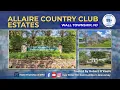 Community Highlight Allaire Country Club Estates in Wall Township NJ