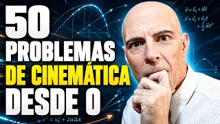 50 problemas cinematica desde cero | Curso completo
