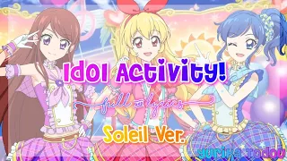 aikatsu idol activity full lyrics soleil ver