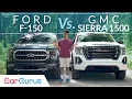 2021 GMC Sierra 1500 Vs 2021 Ford F-150 CarGurus Compares
