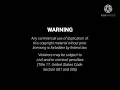 FBI Warning Lionsgate