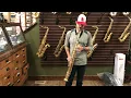 Lagu Buescher Straight Alto Sax - Satin Gold Plated SN192xxx