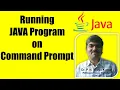 Code Run Java Program Using Command Prompt Text Editor
