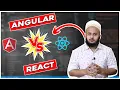 Angular vs React in Hindi Angular vs React 2021