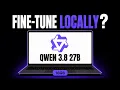 Can You Fine-Tune a 27B Model on a Laptop I Did the Math