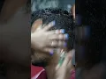 Lady Barber Doing Fire Massage On Ear ASMR Head And Ear Massage