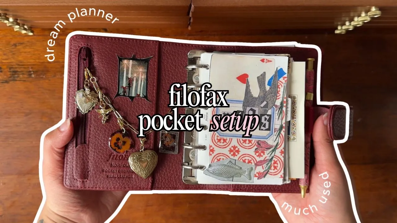 the pinterest girlies got me -  My Filofax Pocket Setup - DIY inserts, decor & more!