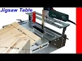 Jigsaw table for the skirting board assembly - Woodworking Tools amazon link