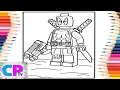 Deadpool Lego Coloring Energy Release
